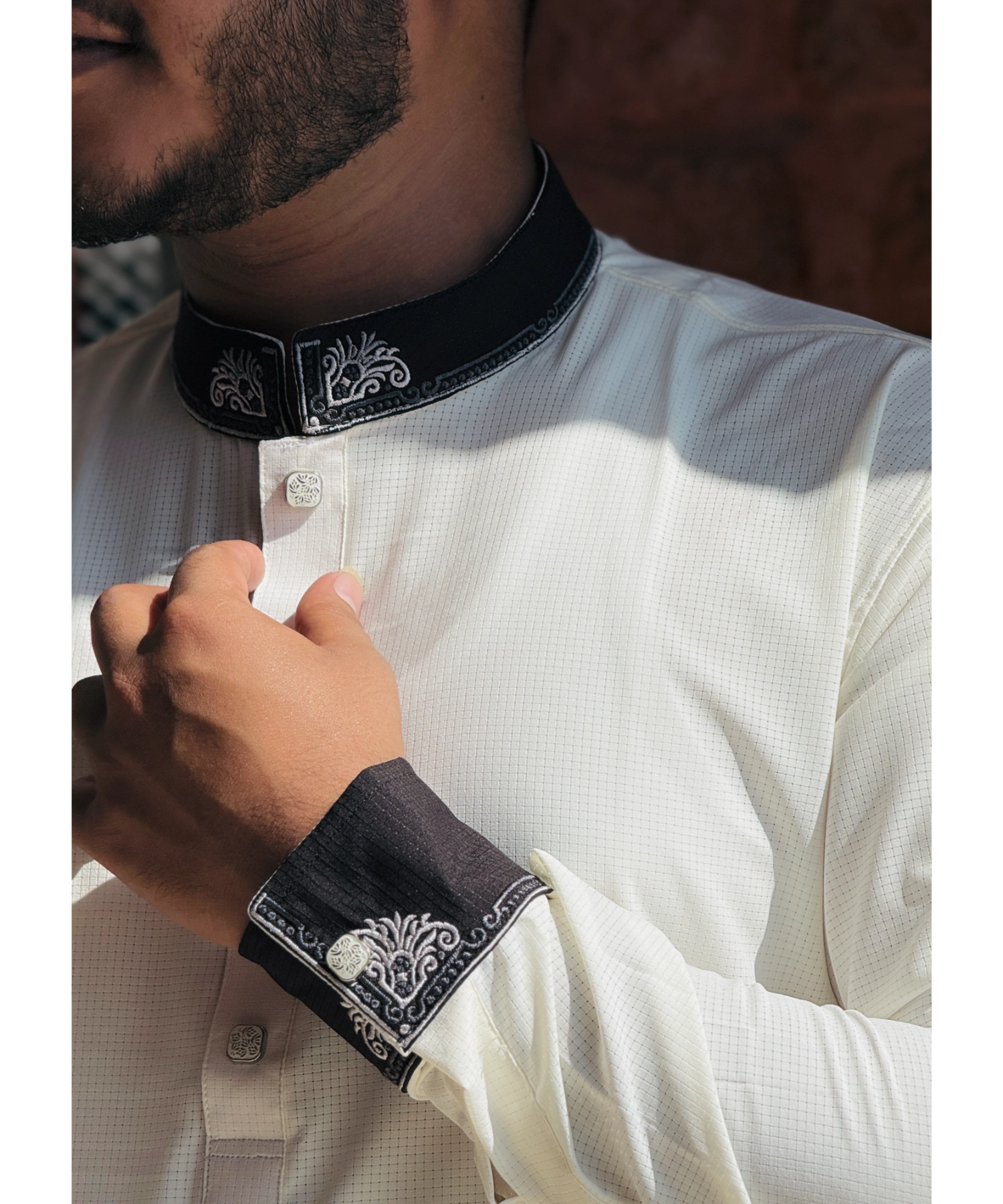 KP-014 Mens Premium Panjabi - Image 3