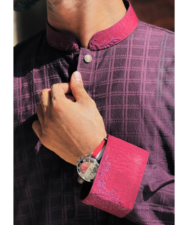 KP-013 Mens Premium Panjabi - Image 2