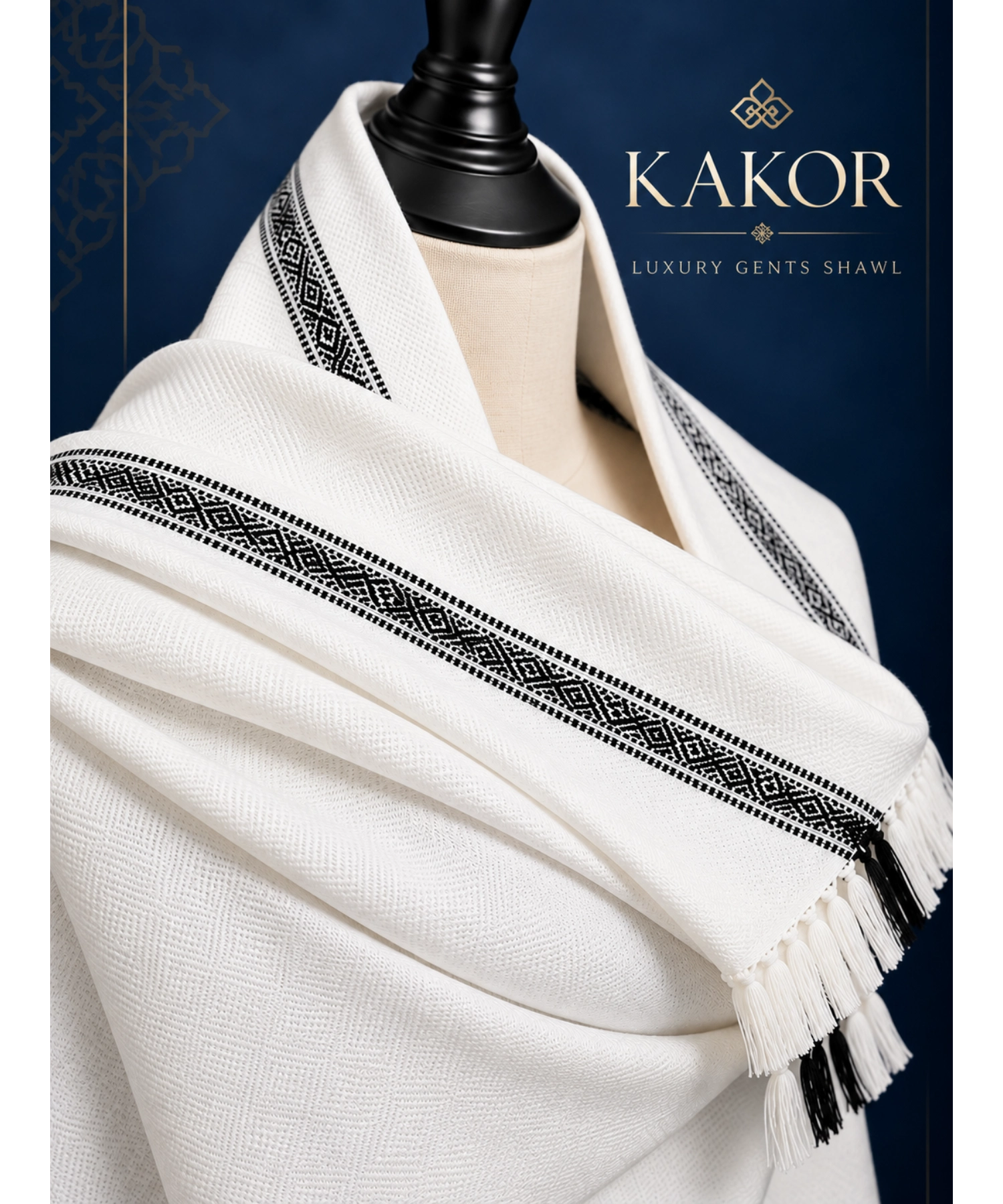 KS-02 Luxury Gents Shawl